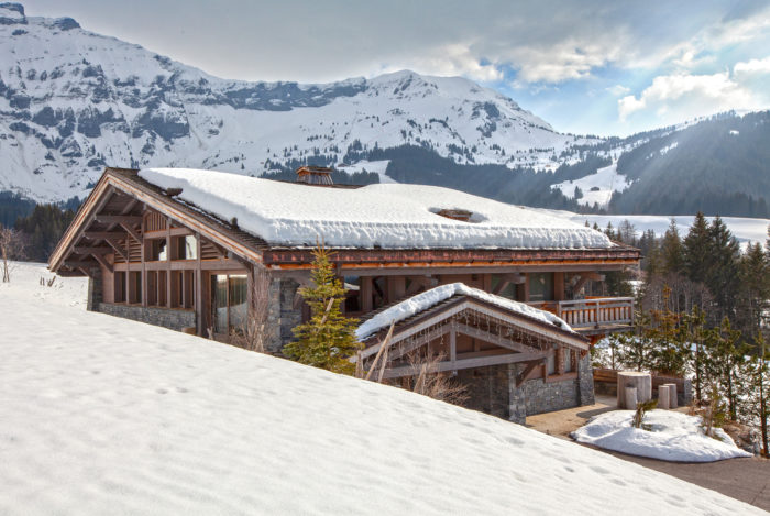 Construction Chalet Bois neuf Megève White Park