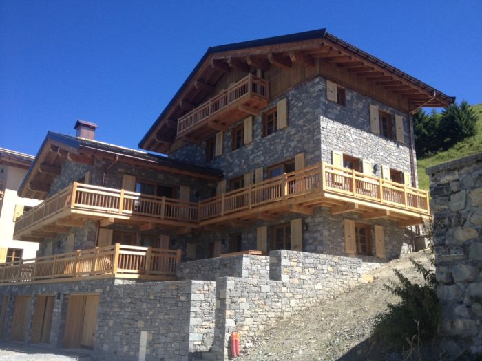 Construction Chalet Les Belleville Beranger – Chalet A