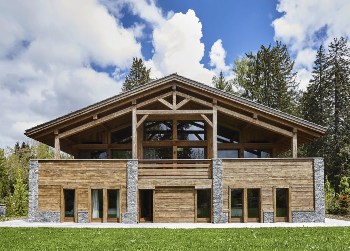 Construction Chalet à Megève Bois neuf les parcs du mont d’Arbois 2