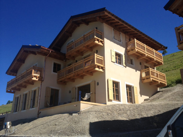 Construction Chalet les Belleville Beranger – Chalet B